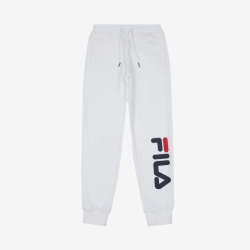 Fila Linear Pit Jogger - Naisten Housut - Valkoinen | FI-28077